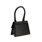 Black Calf Leather Bos Taurus Handbag