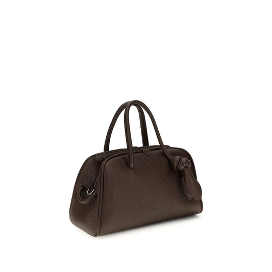 Brown Calf Leather Bos Taurus Handbag
