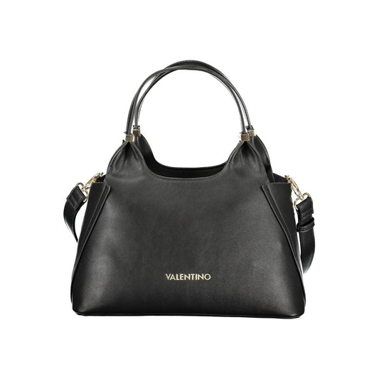 Black Polyurethane Women's Bag