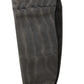 Black Nylon Mesh Sheer Calf Long Accessory Socks