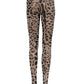 Gray Leopard Nylon Tights Stocking Pantyhose Socks
