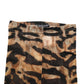 Brown Tiger Nylon Tights Stocking Pantyhose Socks