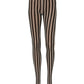 Black White Stripes Tights Stocking Pantyhose Socks