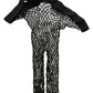 Black Fishnet Tights Stocking Pantyhose One Size Socks