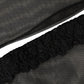 Black Nylon Mesh Sheer Calf Long Accessory Socks