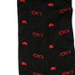 Black Nylon Hearts Tights Stocking Pantyhose Socks