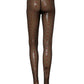 Black Nylon Hearts Tights Stocking Pantyhose Socks
