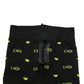 Black Nylon Logo Tights Stocking Pantyhose Socks