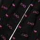 Black Nylon Hearts Tights Stocking Pantyhose Socks