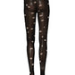 Black Polka Dot Tights Stockings Pantyhose Socks