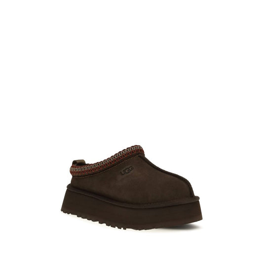 Brown Suede Leather Mules