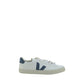White Calf Leather Bos Taurus Sneakers