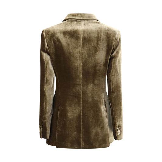 Brown Viscose Blazer