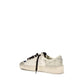 Gray Calf Leather Bos Taurus Low Top Sneakers