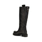 Black Calf Leather Bos Taurus Rain Boots