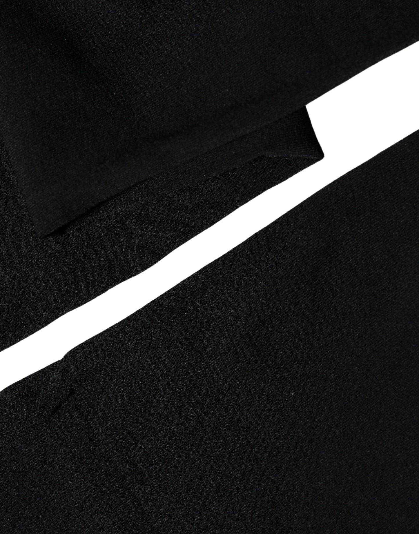 Black 100% Nylon Thigh High Stockings Socks