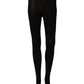 Black Nylon Sheer Tights Stockings Pantyhose Socks
