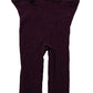 Violet Floral Fishnet Tights Stockings Pantyhose Socks