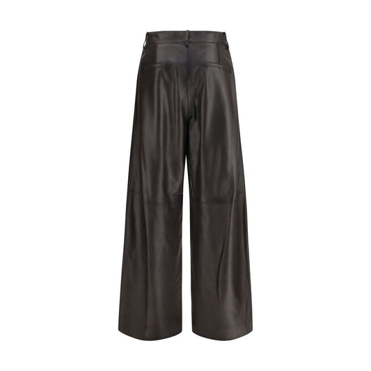 Brown Leather Pants