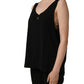 Black Gold DG Logo Cotton Sleeveless Tank Top