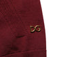 Maroon Wool Knitted CrewNeck Pullover Sweater