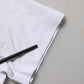 White Cotton Rose Patch Crew Neck T-shirt