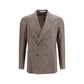 Brown Wool Oves Aries Blazer