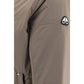 Beige Nylon Full-Length Jacket