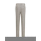 Gray Linen Casual Pants