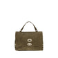 Brown Suede Leather Shoulder Bag