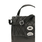 Black Calf Leather Bos Taurus Shoulder Bag