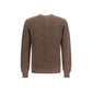 Brown Linen Sweatshirt