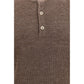 Brown Linen Sweatshirt