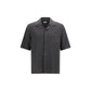 Gray Linen Shortsleeve Shirt