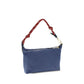 Blue Cotton Shoulder Bag