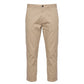 Beige Cotton Men Pants