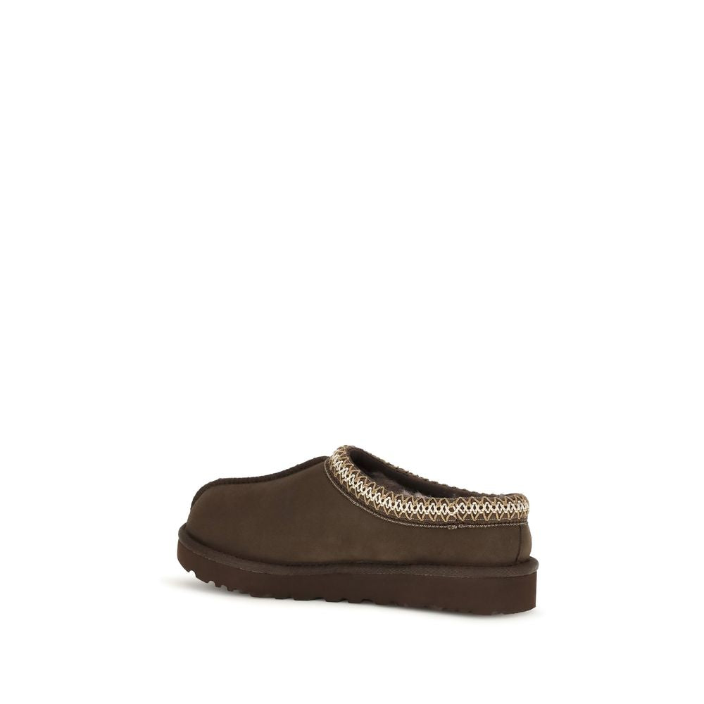 Brown Leather Mules