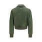 Bicolor Leather Leather Jacket