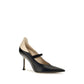 Black Calf Leather Bos Taurus High Heel Pumps