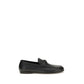 Black Deer Slip-On Loafers