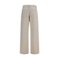 Beige Cotton Jeans Denim