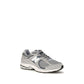 Gray Polyester Athletic Sneakers