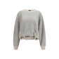 Gray Cotton Sweatshirt