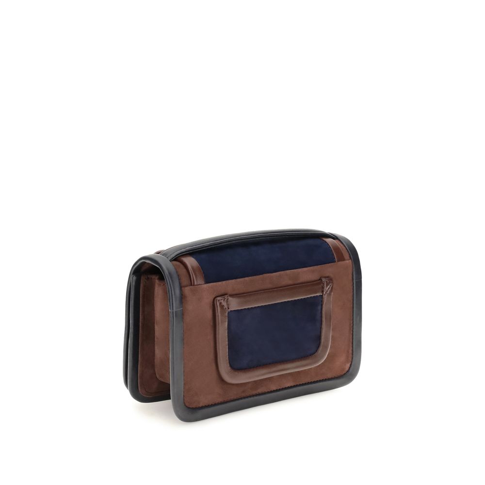 Brown Calf Leather Bos Taurus Shoulder Bag