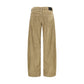 Brown Cotton Relaxed Fit Jeans