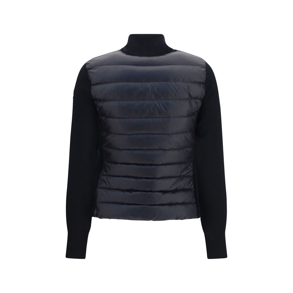 Black Polyamide Cardigan