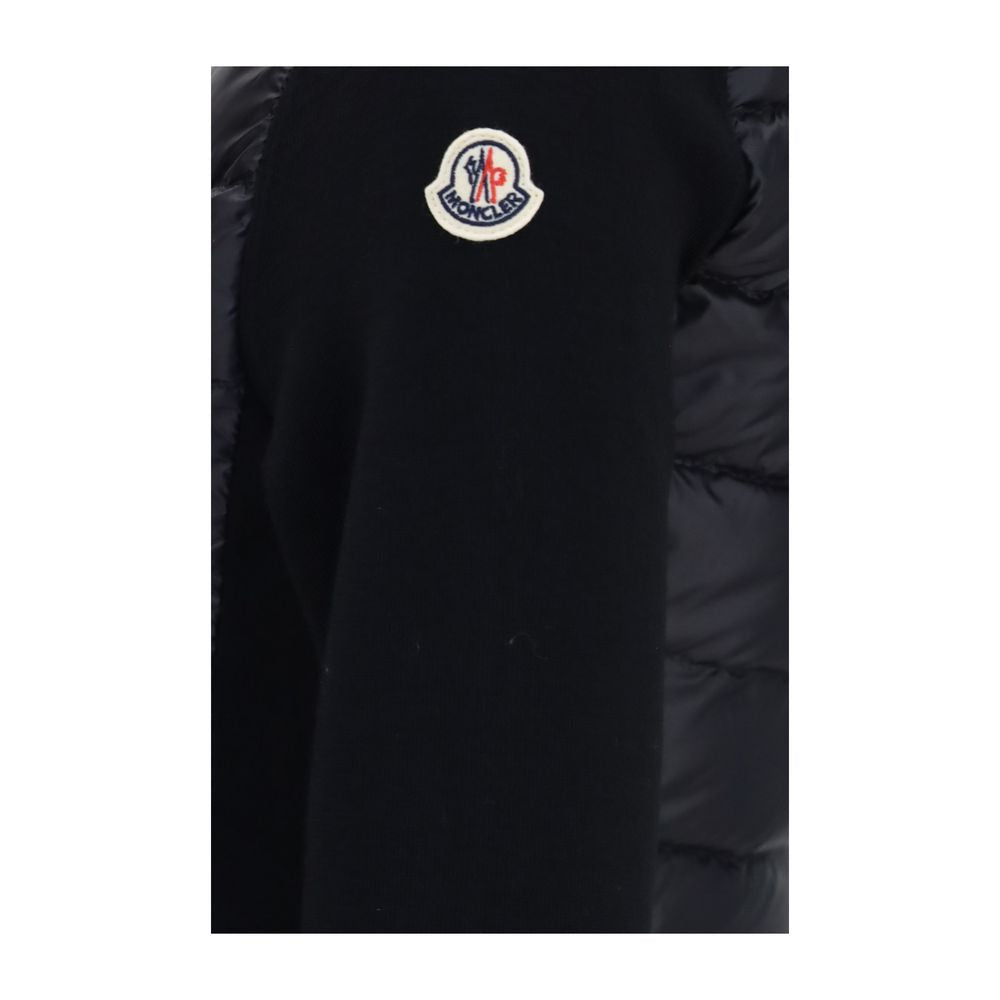 Black Polyamide Cardigan