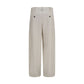 Beige Wool Oves Aries Dress Pants