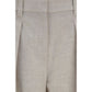 Beige Wool Oves Aries Dress Pants