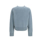 Blue Cashmere Sweatshirt